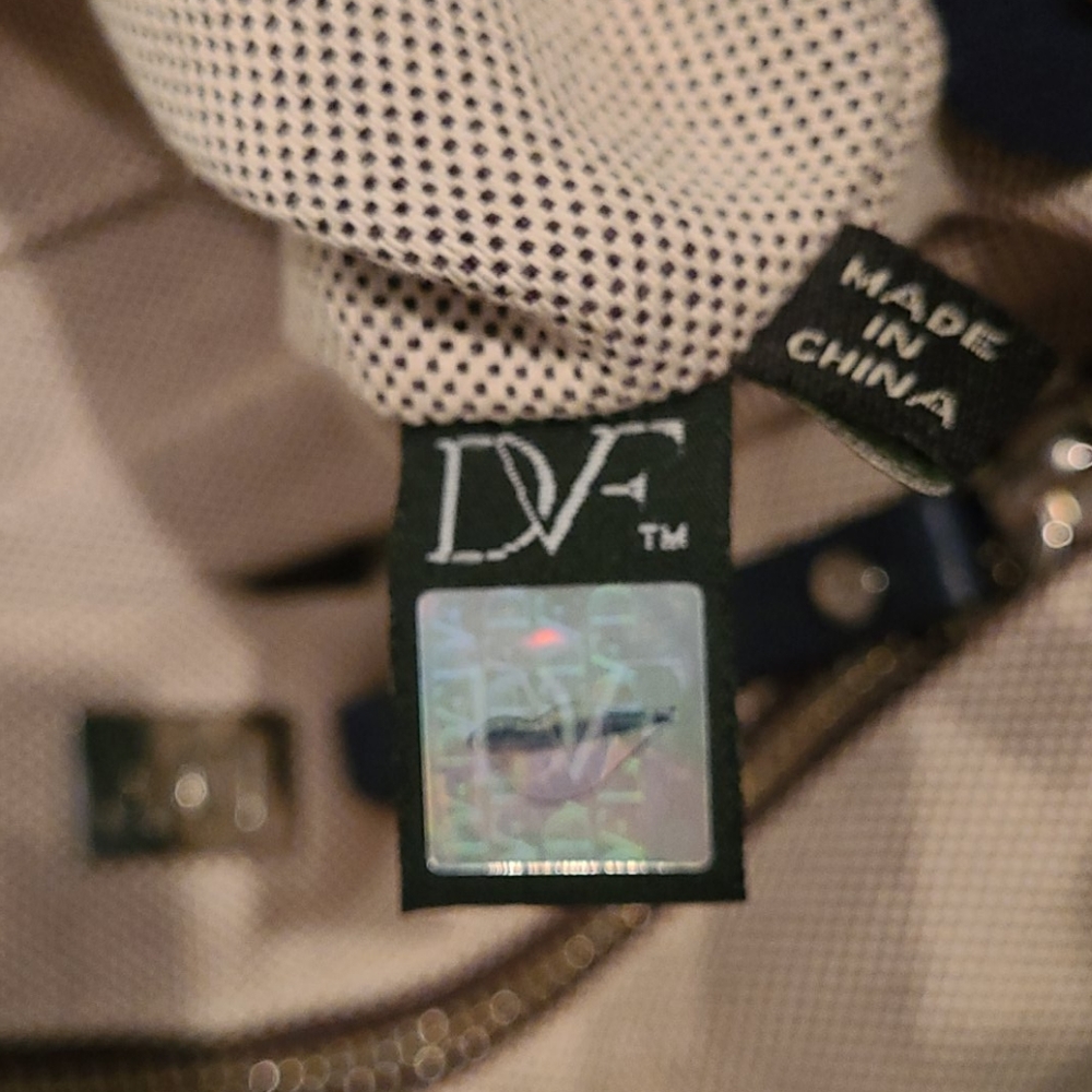 DVF Blue Harper Anna Medium Tote Bag - Picture 6 of 13